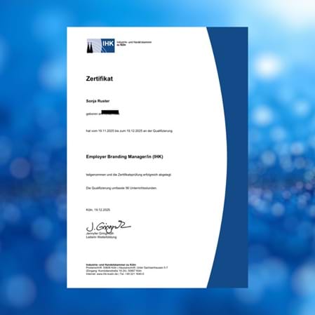 Zertifikat "Employer Branding Manager/in (IHK)"