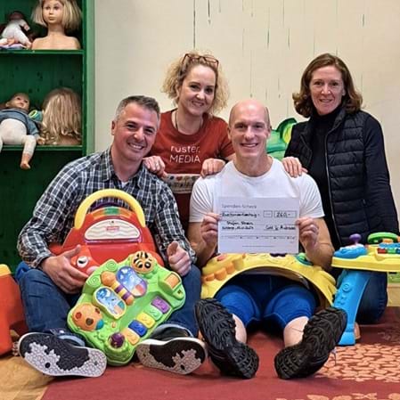 Foto: "Gabi Pauly, Stefan Rhein, Andreas Hillesheim und Sonja Ruster"