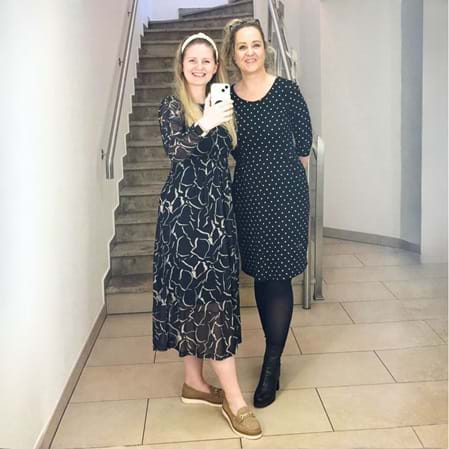 Foto "Irina Gilgenberg und Sonja Ruster"