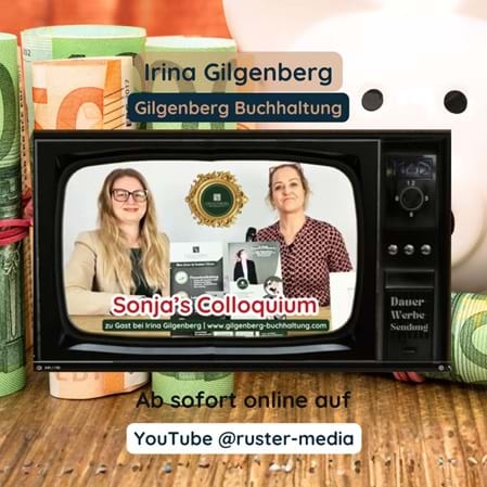 Foto "Irina Gilgenberg von Gilgenberg Buchhaltung zu Gast bei Sonja's Colloquium"