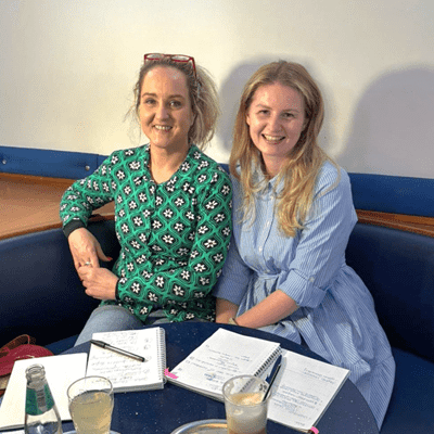Cross Mentoring für Frauen 2025 der IHK Koblenz: Mentee Irina Gilgenberg (rechts) und Sonja Ruster