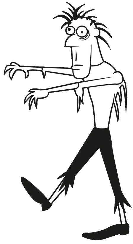 Grafik "Web-Zombie"